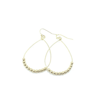 Erin Gray - Aster Beaded Earring in Gold