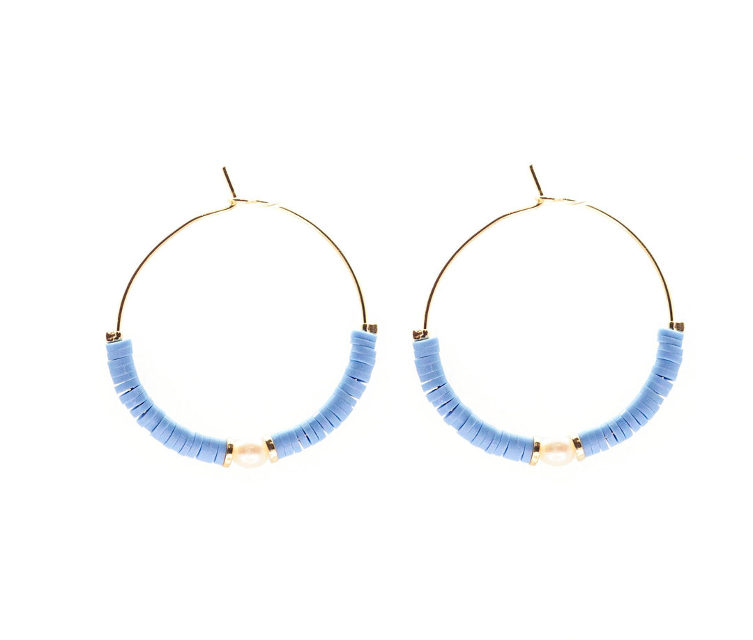 Salty Cali Windansea Hoops ~ Salty Shells