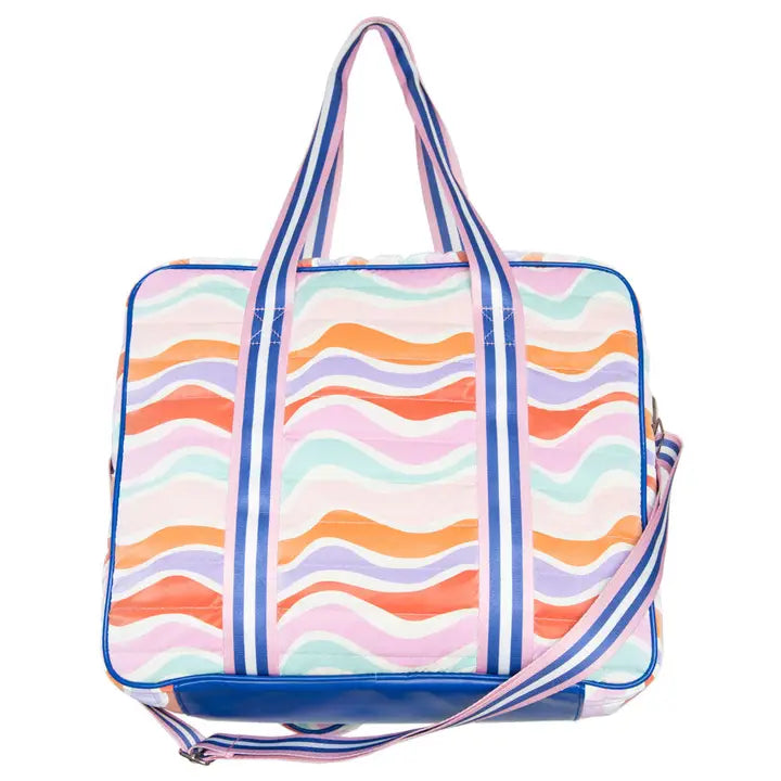 Retro Wave Colors Cute Pickleball Bag