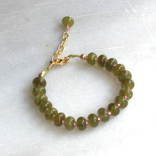 Willow Beaded Stone Candy Bracelet - Trendy Fall Jewelry