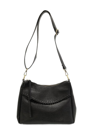 Cassidy Whipstitch Convertible Crossbody/Hobo