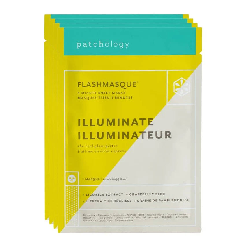 Patchology Brightening Face Sheet Mask Illuminator - 2 Pack