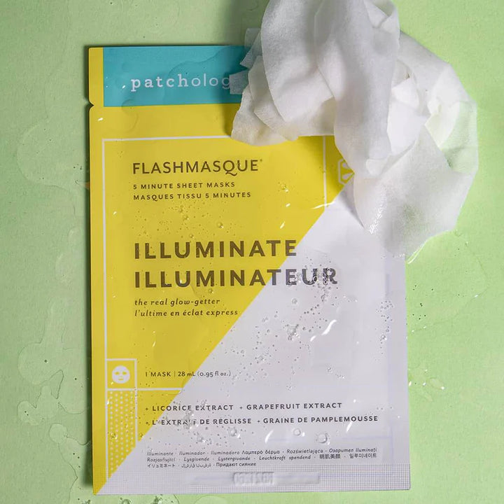 Patchology Brightening Face Sheet Mask Illuminator - 2 Pack