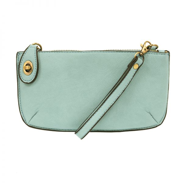 Joy Susan Mini Crossbody Wristlet Clutch - Sky Blue