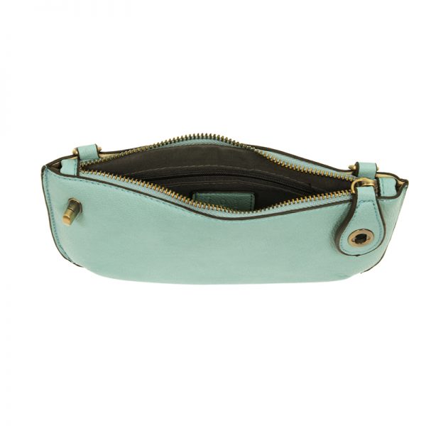 Joy Susan Mini Crossbody Wristlet Clutch - Sky Blue