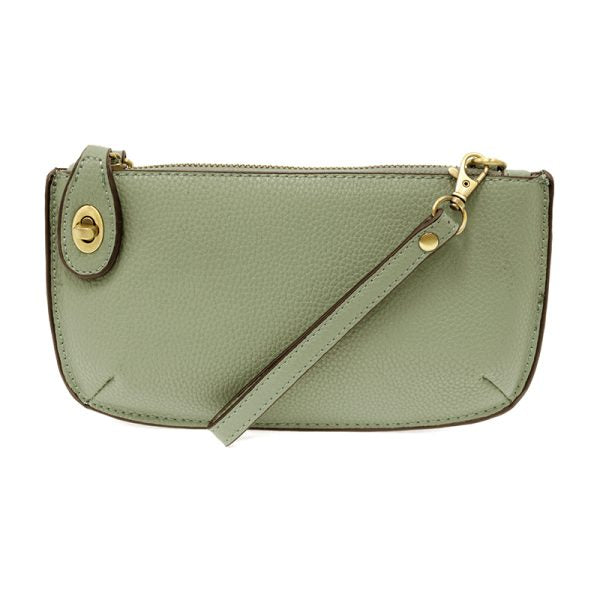 Joy Susan Mini Crossbody Wristlet Clutch - Sage