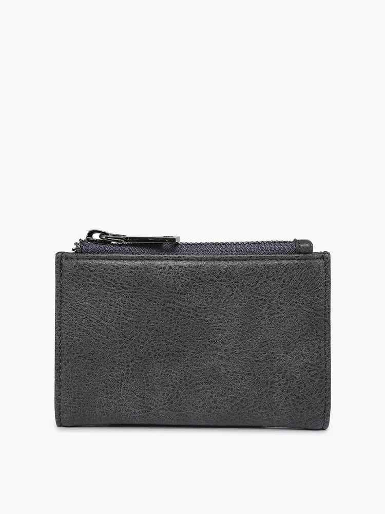Zara RFID Wallet - Charcoal