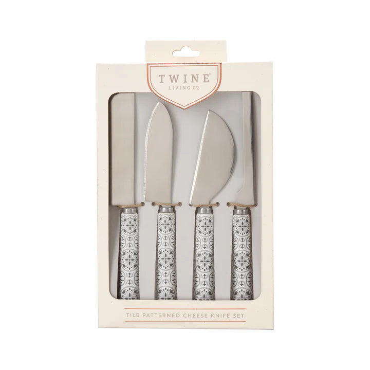 Tiles Cheese Knife Set