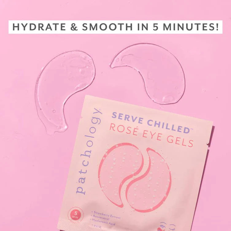 Patchology Serve Chilled™Hydrating Under Eye Masks Rose