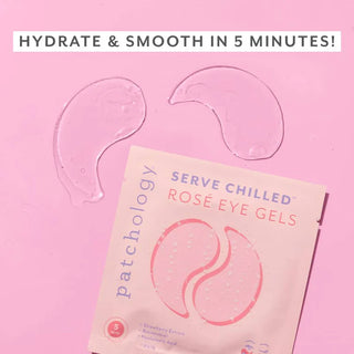 Patchology Serve Chilled™Hydrating Under Eye Masks Rose