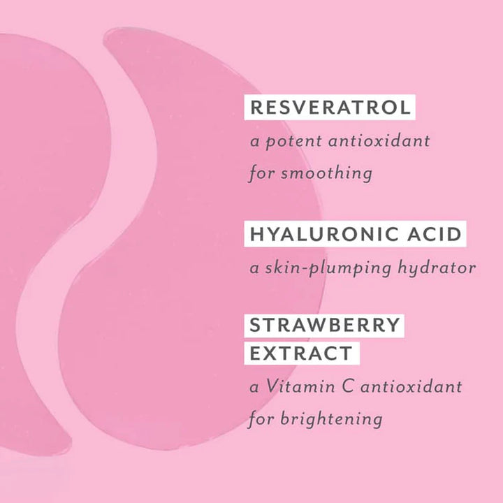 Patchology Serve Chilled™Hydrating Under Eye Masks Rose