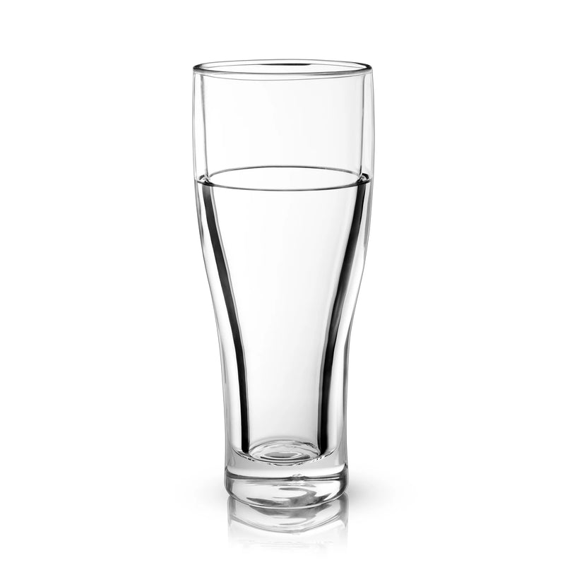 GLACIER DOUBLE-WALLED CHILLING BEER GLASS