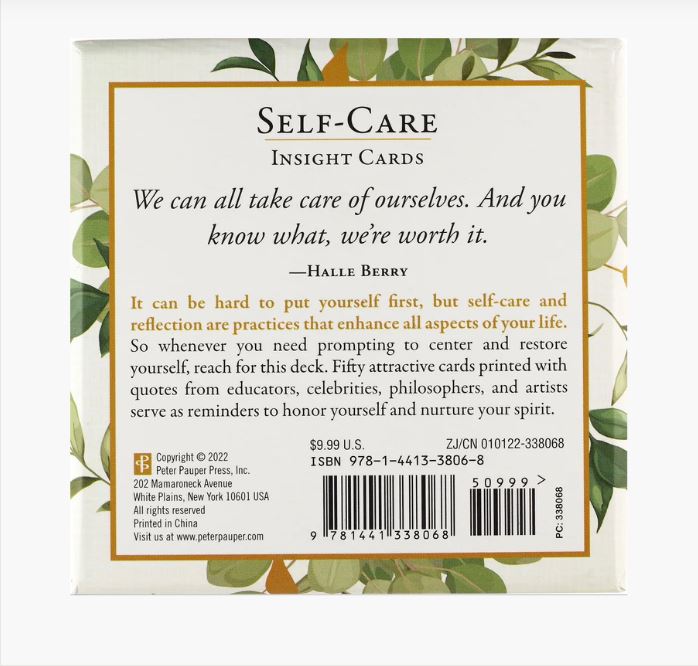 Self Care Insight Cards