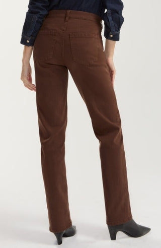 Kennedy Comfort Waist Straight 32" Inseam - Carob Brown