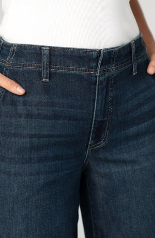 Weekender Wide Leg with Side Slit 32" Inseam - Duskfall