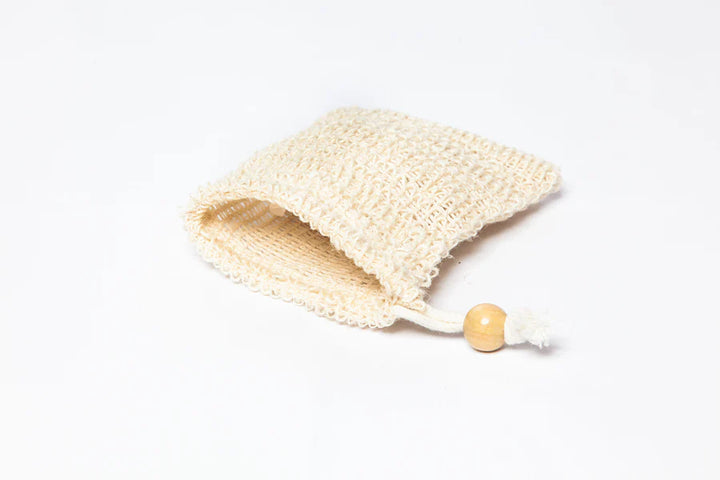 Naples Soap Co Sisal Soap Pouch w/ Bead