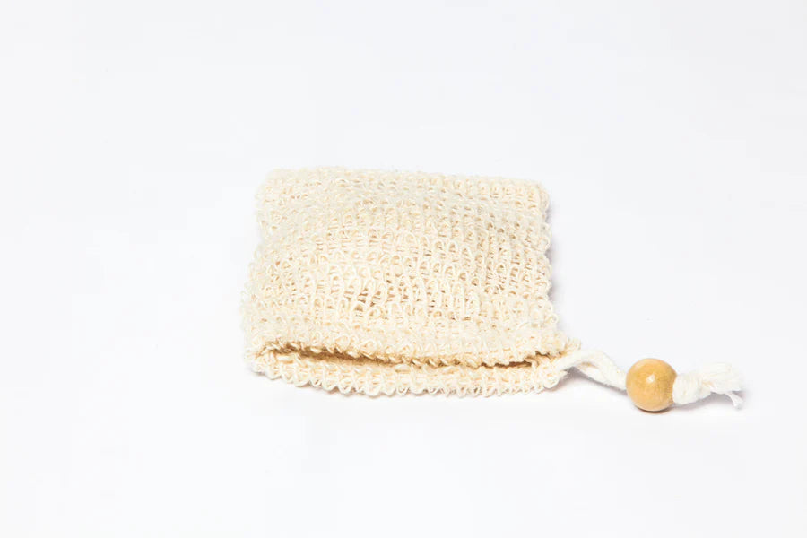 Naples Soap Co Sisal Soap Pouch w/ Bead