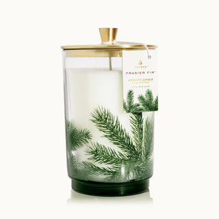 Thymes Frasier Fir Heritage Large Pine Needle Luminary 16oz