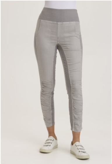 XCVI Twill Penny Legging - Cotton Grey Pigment