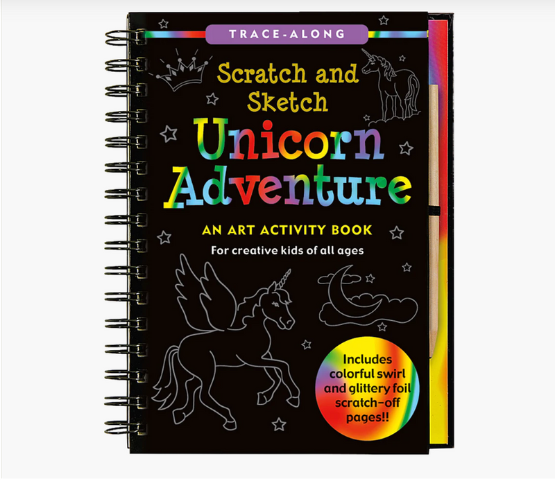 Unicorn Adventure Scratch and Sketch