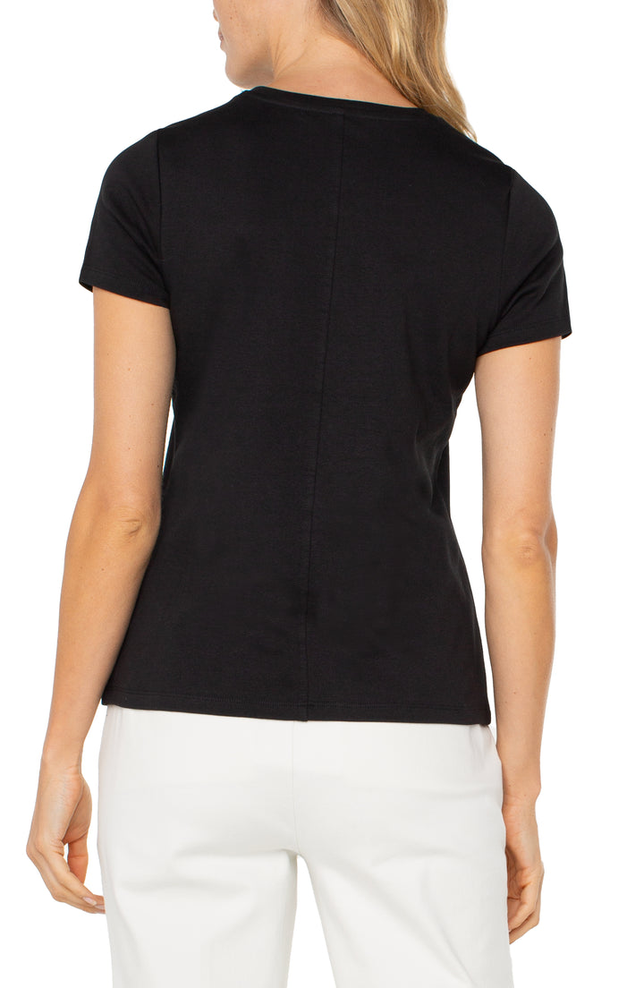 Liverpool Short Sleeve Crew Neck Tee - Black