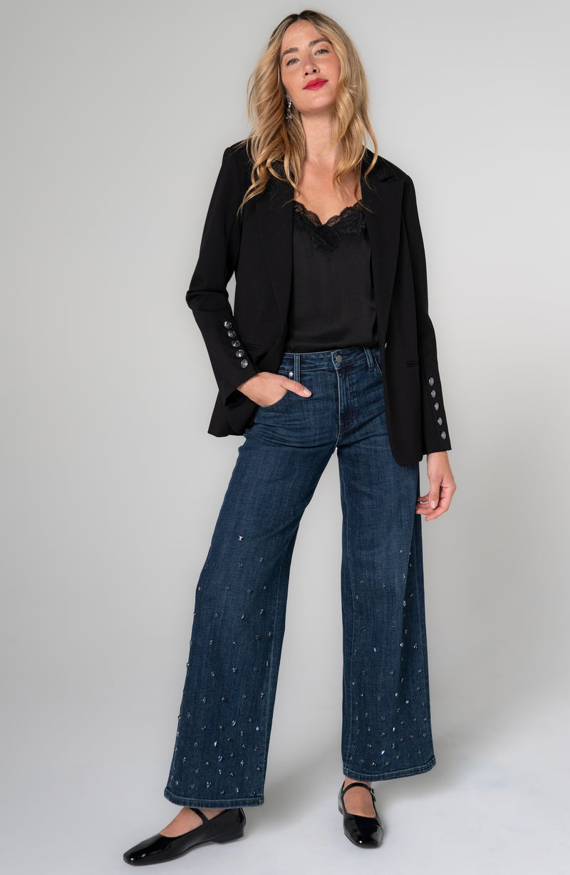 Liverpool Luxe Stride Wide Leg - Crystal City