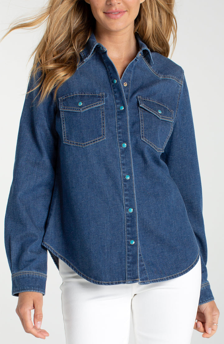 Liverpool Western Slim Shirt - Wilder