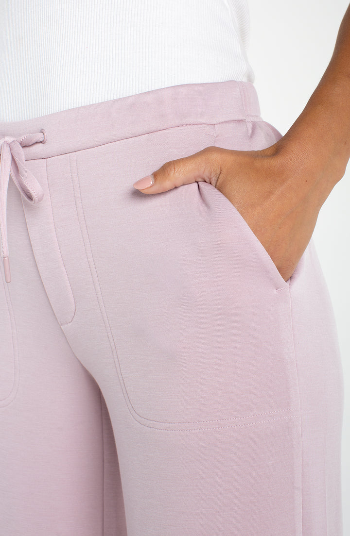 Liverpool Pull-on Wide Leg Crop Trouser Cloud 9 - Lilac