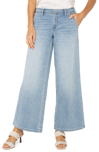 Liverpool Weekender Wide Leg 30" Inseam - Las Virgenes