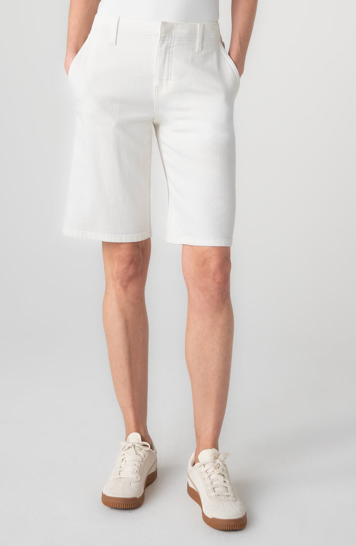 Liverpool Weekender Relaxed Short 11" Inseam - Bright White