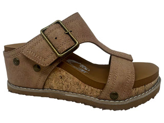 Very G Noah Wedge Sandal Tan
