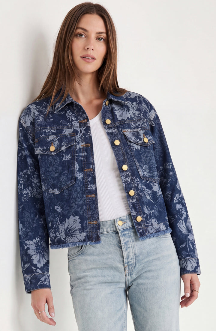 Liverpool Jacquard Jacket Lapis Grove