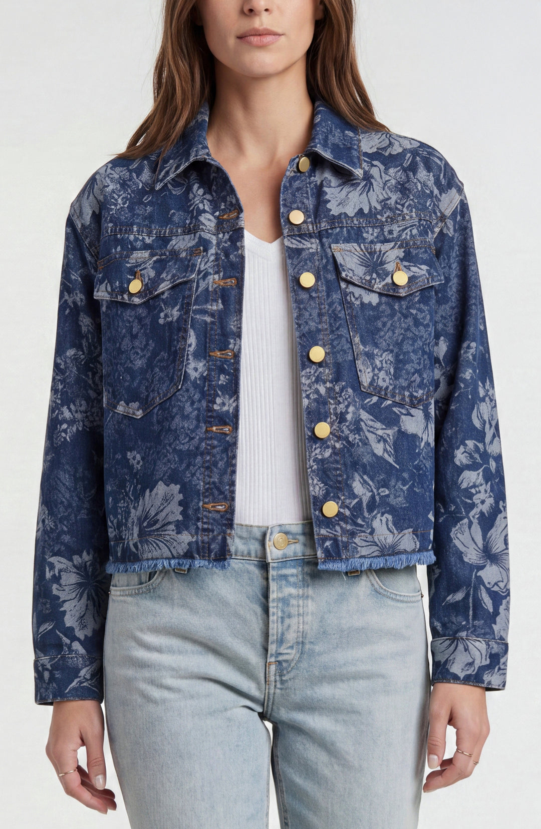 Liverpool Jacquard Jacket Lapis Grove