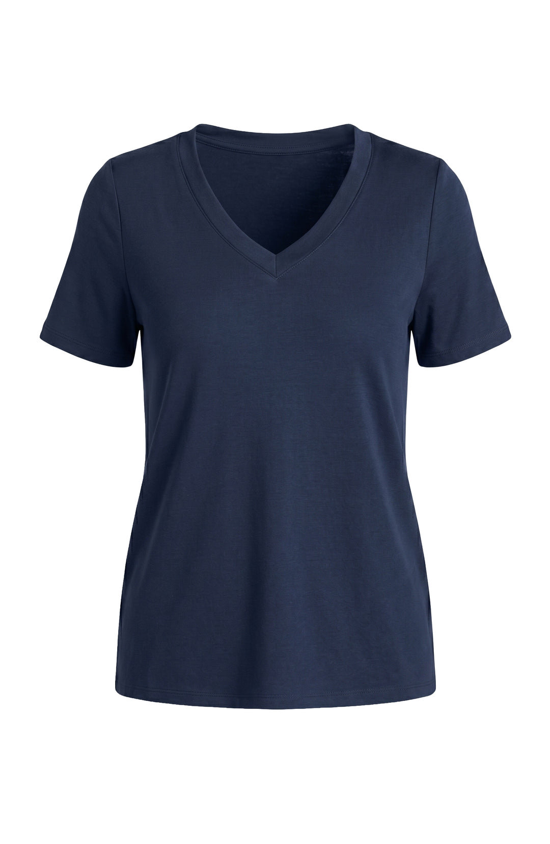 Liverpool Short Sleeve Crew Neck Classic Knit Tee - Club Navy