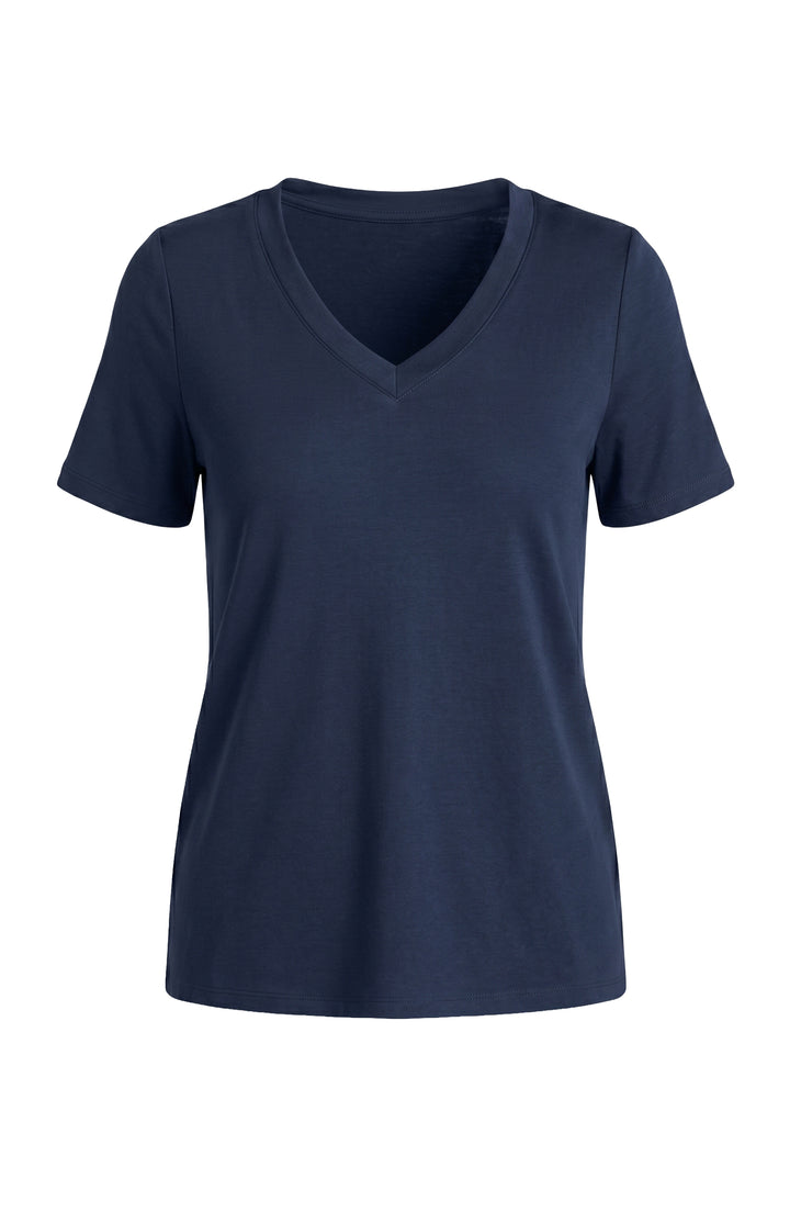 Liverpool Short Sleeve Crew Neck Classic Knit Tee - Club Navy