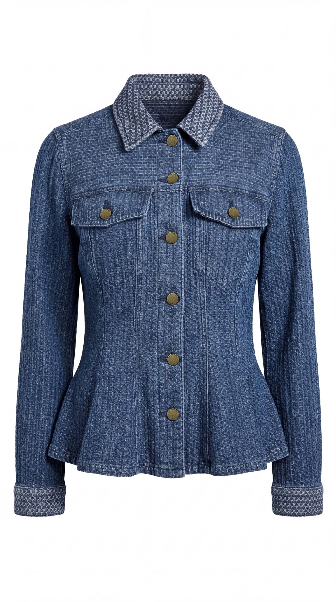 Liverpool Fit &amp; Flare Jacket Blue Doris
