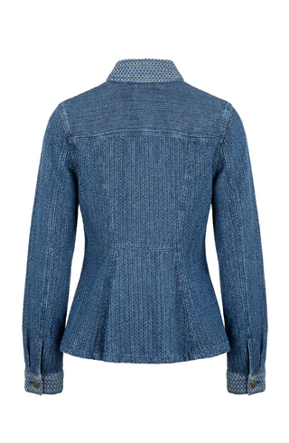 Liverpool Fit & Flare Jacket Blue Doris