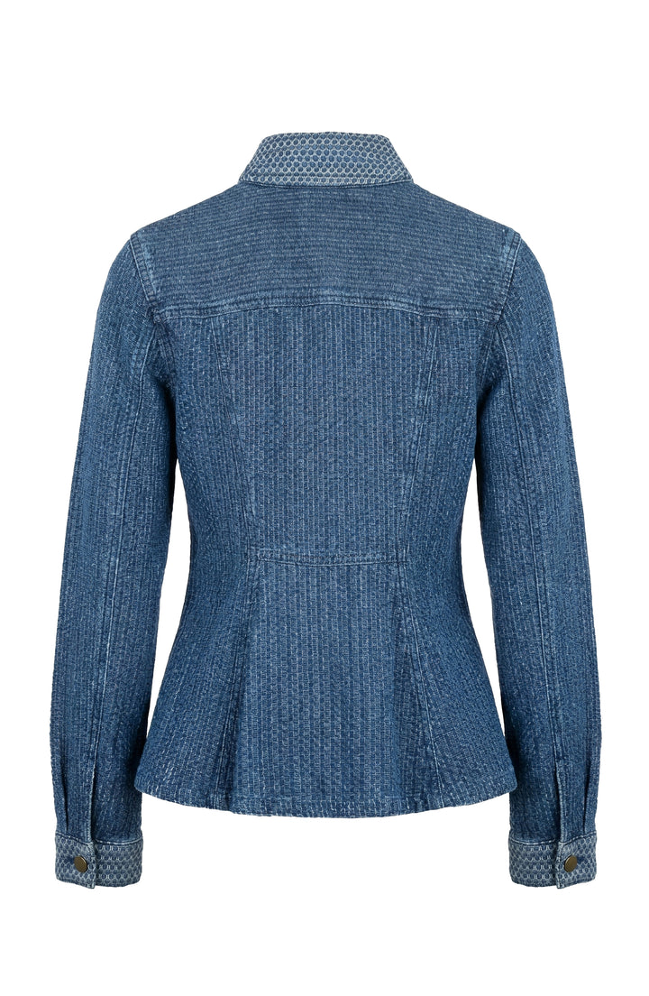 Liverpool Fit &amp; Flare Jacket Blue Doris