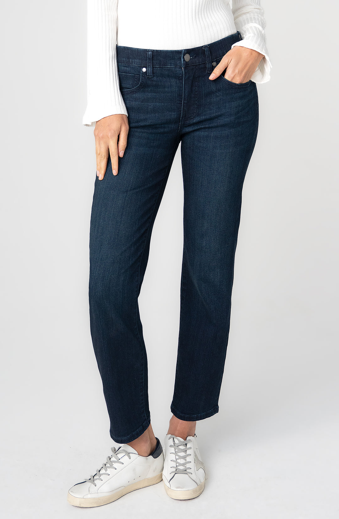 Liverpool Rowan Low Rise Comfort Waist Slim 28" Inseam