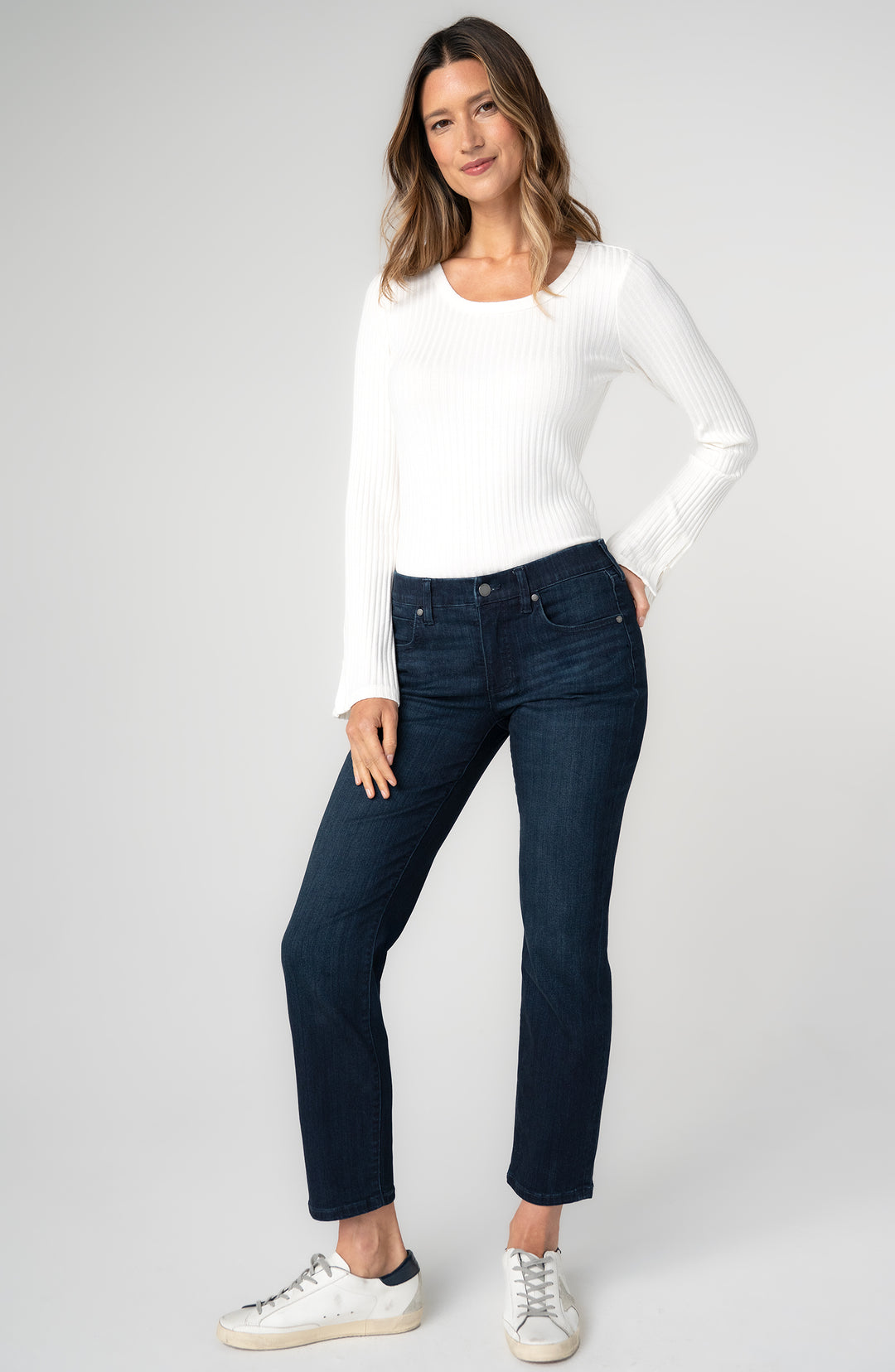 Liverpool Rowan Low Rise Comfort Waist Slim 28" Inseam