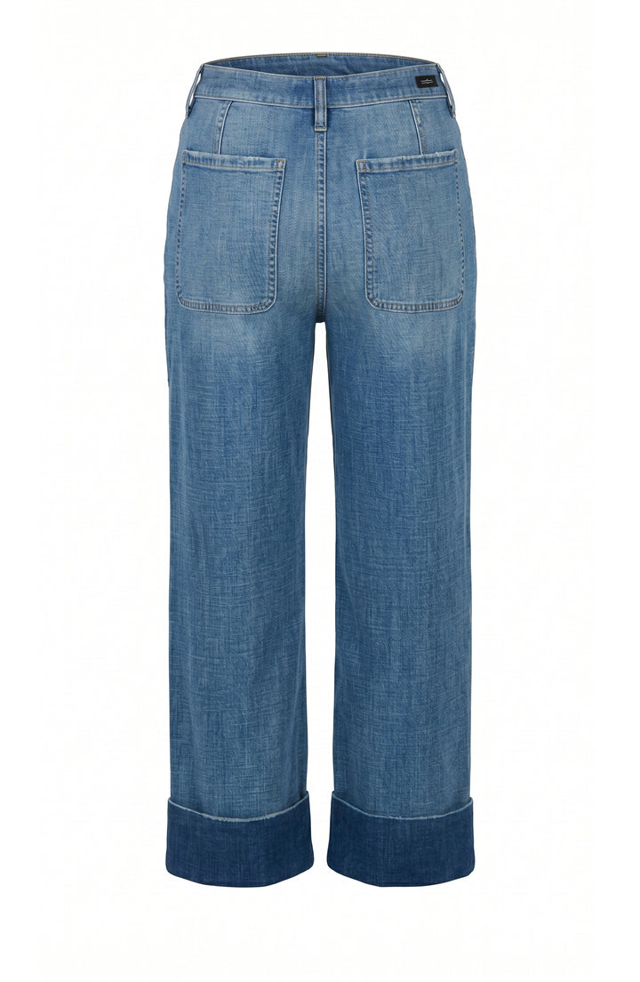 Liverpool Hi-Rise Relaxed Straight with Utility Pockets 27" Inseam