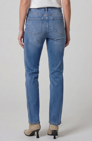 Liverpool Kennedy Straight w Vertical Seaming 30" Inseam Sunflare