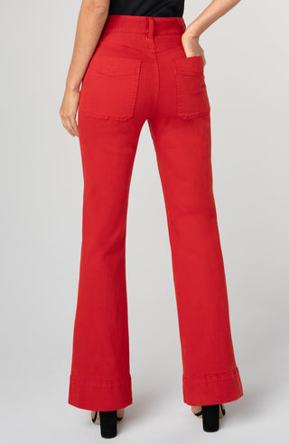 Liverpool Lucy High Rise Clean Front Boot 32" Inseam Sundance Red