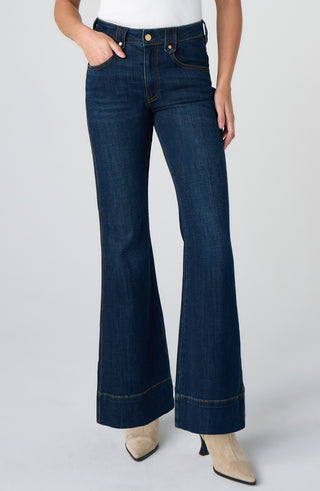 Liverpool Hannah Outlaw Flare " Inseam Duskwood Blue