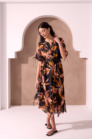 Tribal Flowy Wear 4 Ways Cover Up Dress HAMPTONS