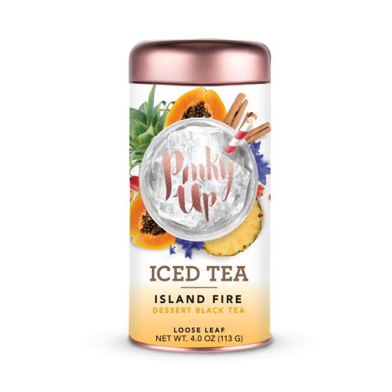 Island Fire Loose Leaf Iced Tea Tins by Pinky Up