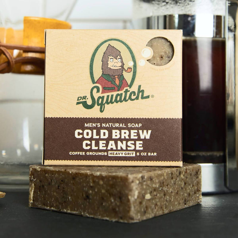 Dr. Squatch Cold Brew Cleanse Bar Soap