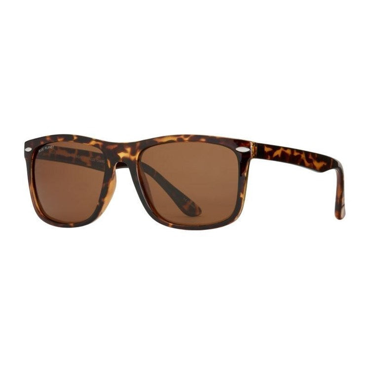 Blue Planet - Jaymes -WALNUT TORTOISE/DARK BROWN POLARIZED LENS