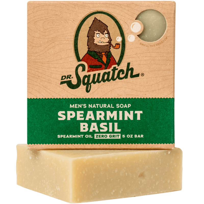 Dr. Squatch Spearmint Basil Bar Soap