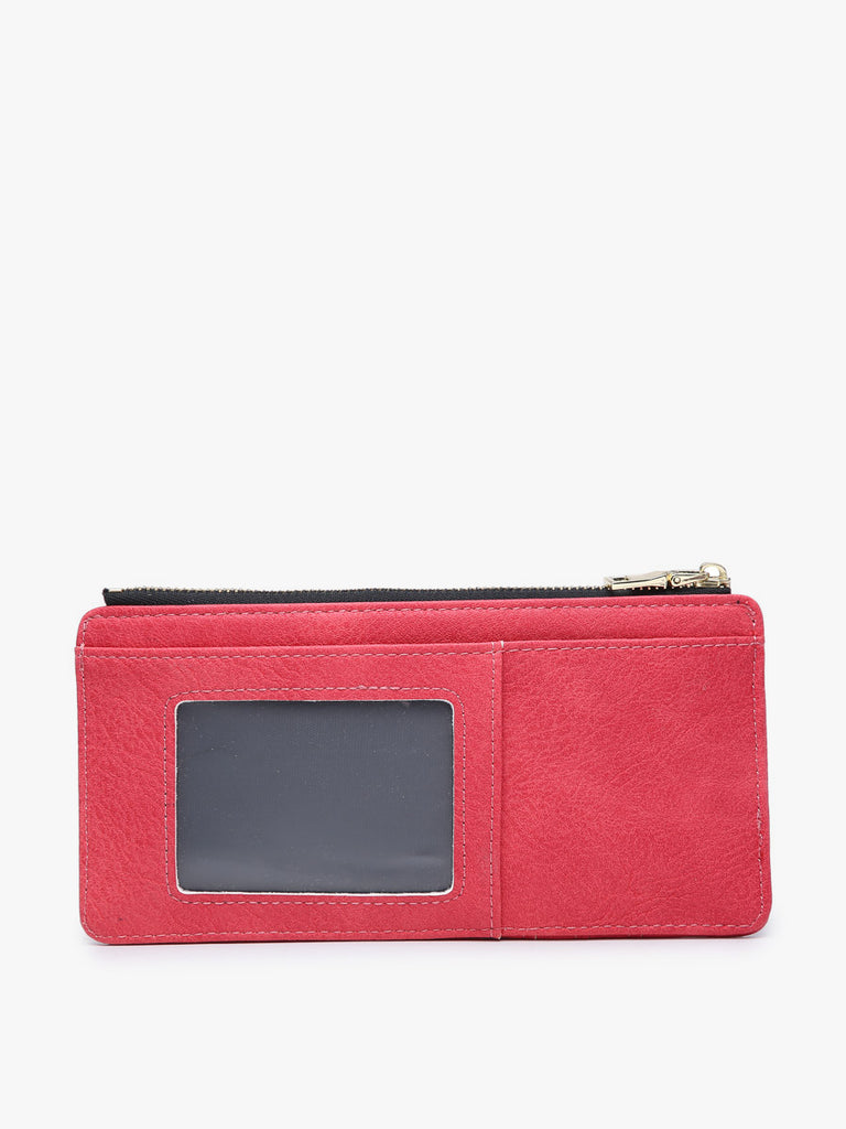 Saige Slim Card Holder Wallet - Assorted Colors